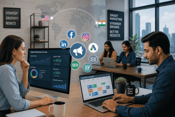 Outsource Digital Marketing Services to India for US Firms