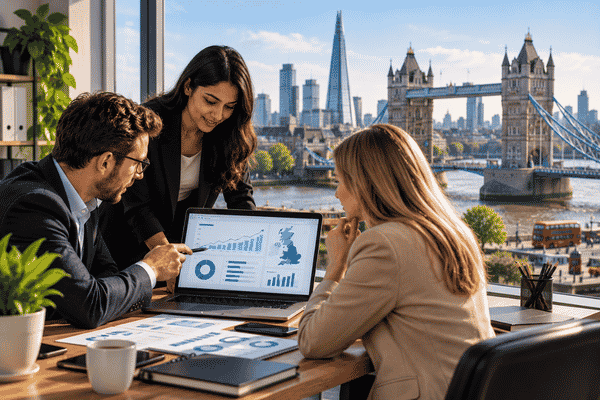 Digital marketing agency strategy for UK firms